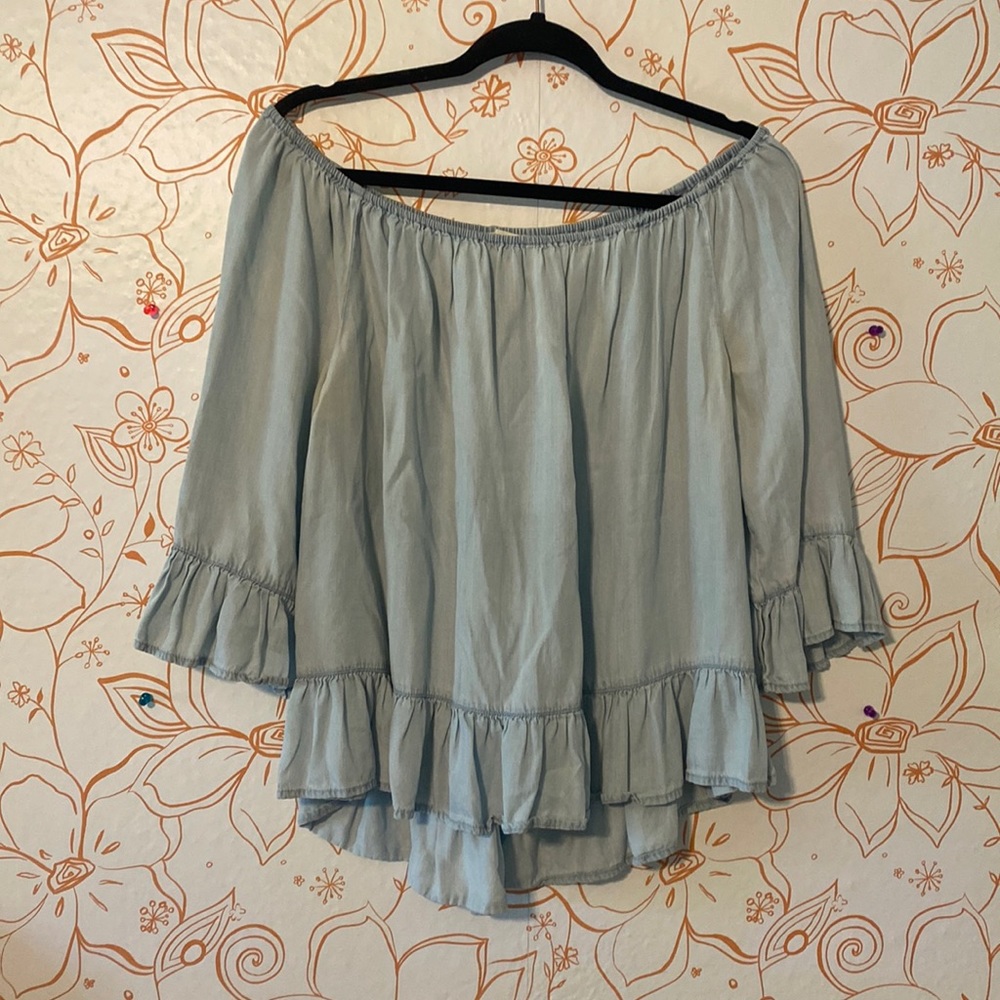 Off the shoulder top